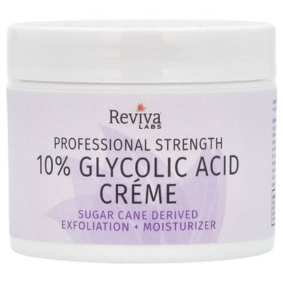 Reviva Labs, 10 % Glykolsäurecreme, 2 oz (55 g)