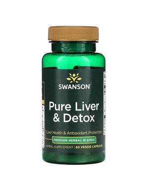 Swanson, Pure Liver & Detox , 60 Veggie Capsules