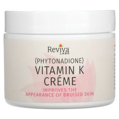 Reviva Labs, witamina K Creme, 2,0 uncji (55 g)