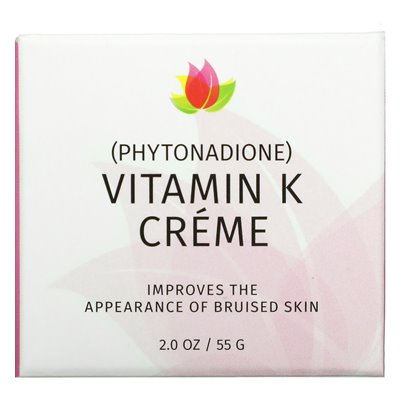 Reviva Labs, witamina K Creme, 2,0 uncji (55 g)