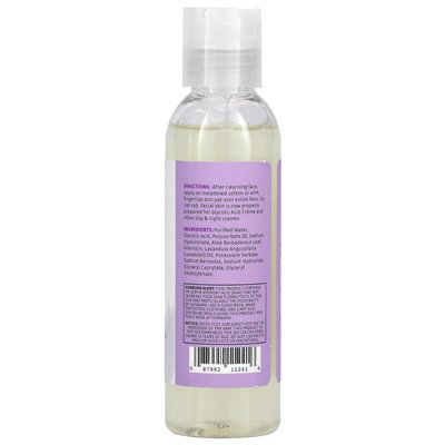 Reviva Labs, Glycolic Facial Toner, 4 fl Oz (118 ml)