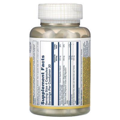 Solaray, 2:1 Asporotatan Cal-MAG, Advanced Chelate Complex, 120 Capsules