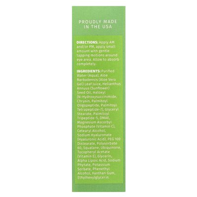 Reviva Labs, wytrzymałość serum oczu, 1 fl oz (29,5 ml) Reviva Labs, wytrzymałość serum oczu, 1 fl oz (29,5 ml)