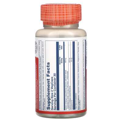 Solaray, two daily hawthorn and coenzyme Q-10, 60 Vegcaps