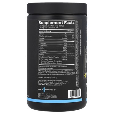 Reguła jedno białka, aktywny BCAA, Punch Fruit, 14,29 uncji (405 g)