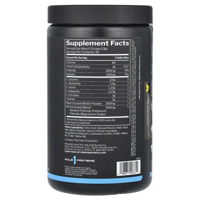 Reguła jedno białka, aktywne BCAA, Peach Mango, 13,76 uncji (390 g) Reguła jedno białka, aktywne BCAA, Peach Mango, 13,76 uncji (390 g)