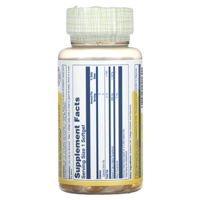 Solaray, witamina E, 268 mg, 50 miękkich