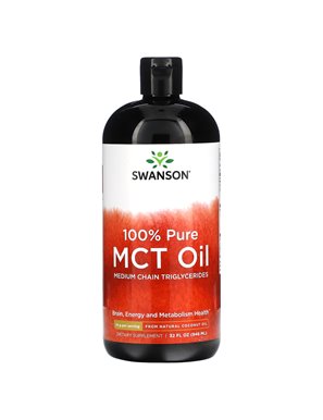 Swanson, 100% Pure MCT Oil, 14g, 32fl oz (946ml) Swanson, 100% Pure MCT Oil, 14g, 32fl oz (946ml)