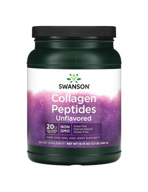 Swanson, Kollagenpeptide, ohne Geschmack, 20 g, 1,2 lb (560 g)