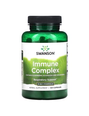 Swanson, Immunkomplex, 120 Kapseln Swanson, Immunkomplex, 120 Kapseln