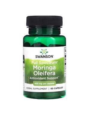 Swanson, Pełne Spektrum Moringa Oleifera, 400 mg, 60 Kapsułek Swanson, Pełne Spektrum Moringa Oleifera, 400 mg, 60 Kapsułek