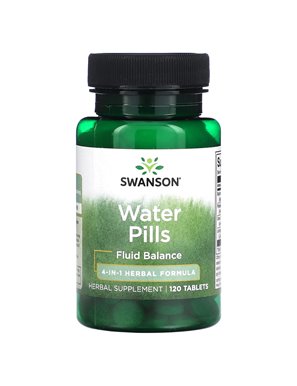Swanson, Tabletten gegen Wassereinlagerungen, 120 Tabletten