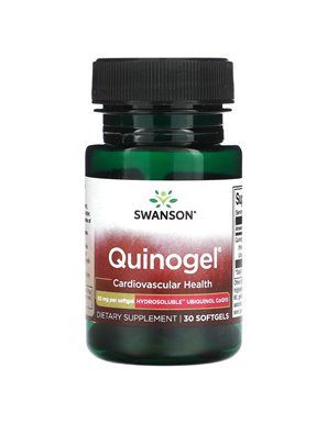 Swanson, Quinogel, 50 mg, 30 Softgel Swanson, Quinogel, 50 mg, 30 Softgel