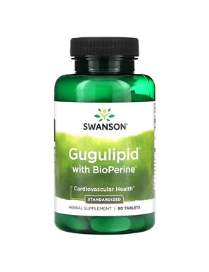 Swanson, Gugulipid mit BioPerine, standardisiert, 90 Tabletten Swanson, Gugulipid mit BioPerine, standardisiert, 90 Tabletten