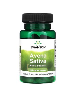 Swanson, Oat, 400mg, 60 Capsules Swanson, Oat, 400mg, 60 Capsules