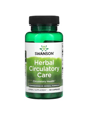 Swanson, Herbal Circulatory System Care, 60 Capsules Swanson, Herbal Circulatory System Care, 60 Capsules