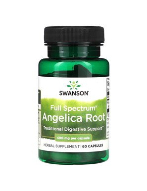 Swanson, Pełne Spektrum Kwiatu Dzięgiela, 400 mg, 60 Kapsułek Swanson, Pełne Spektrum Kwiatu Dzięgiela, 400 mg, 60 Kapsułek