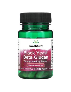Swanson, Beta-Glucan aus schwarzer Hefe, 30 vegetarische Kapseln Swanson, Beta-Glucan aus schwarzer Hefe, 30 vegetarische Kapseln