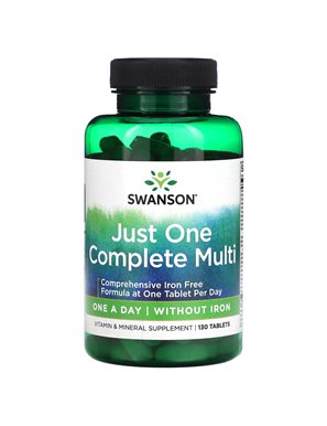 Swanson, Just One Complete Multi, 130 Tablets