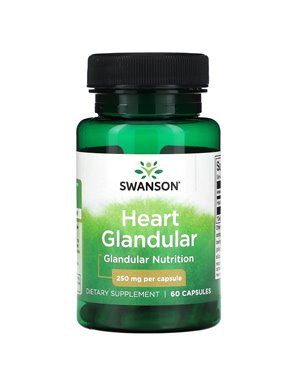 Swanson, Cardiac Glands, 250 mg, 60 Capsules Swanson, Cardiac Glands, 250 mg, 60 Capsules