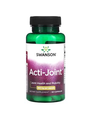 Swanson, Acti-Joint, 860 mg, 60 Capsules Swanson, Acti-Joint, 860 mg, 60 Capsules