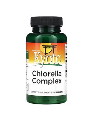 Swanson, Kyoto Chlorella Complex, 120 Tabletten Swanson, Kyoto Chlorella Complex, 120 Tabletten