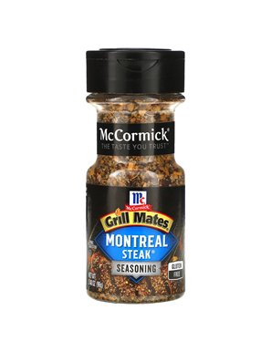 McCormick Grill Mates, Przyprawa do Mięsa Montreal Steak, 3.4 uncji (96 g)