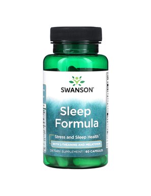 Swanson, L-Theanin & Melatonin Schlafformel, 60 Kapseln Swanson, L-Theanin & Melatonin Schlafformel, 60 Kapseln