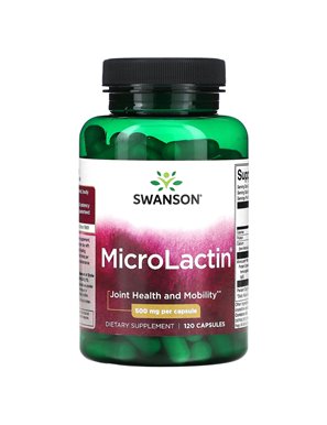 Swanson, MikroLactin, 500 mg, 120 Capsules