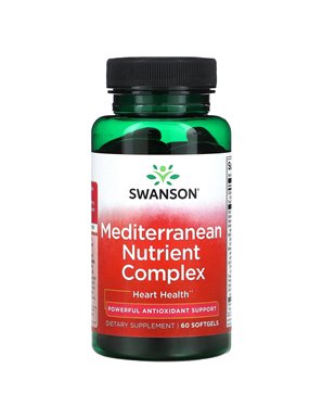 Swanson, Mediterranean Nutrient Complex, 60 Softgels Swanson, Mediterranean Nutrient Complex, 60 Softgels