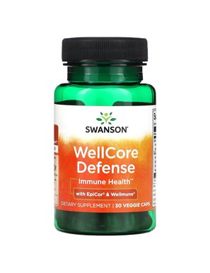 Swanson, WellCore Defense with Epicor & Wellmune, 30 Veggie Caps Swanson, WellCore Defense with Epicor & Wellmune, 30 Veggie Caps