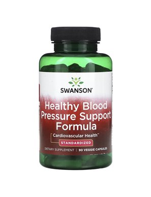 Swanson, Healthy Blood Pressure Factor Support Formula, Standardized, 90 Vegetarian Capsules Swanson, Healthy Blood Pressure Factor Support Formula, Standardized, 90 Vegetarian Capsules