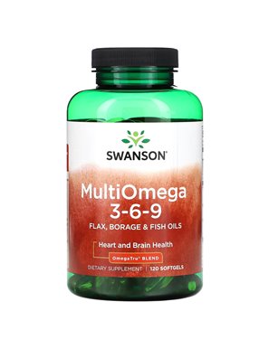 Swanson, MultiOmega 3-6-9, 120 Softgels Swanson, MultiOmega 3-6-9, 120 Softgels