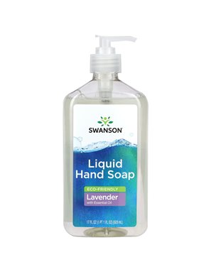 Swanson, Flüssige Handseife, Lavendel, 17 oz (503 ml) Swanson, Flüssige Handseife, Lavendel, 17 oz (503 ml)