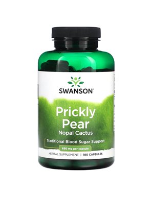 Swanson, Feigenkaktus Nopal, 650 mg, 180 Kapseln Swanson, Feigenkaktus Nopal, 650 mg, 180 Kapseln