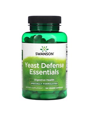 Swanson, Yeast Defense Essentials, 120 pflanzliche Kapseln