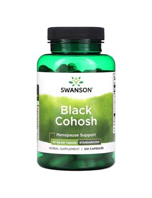 Swanson, Czarny Kotzchusz, 40 mg, 120 Kapsułek