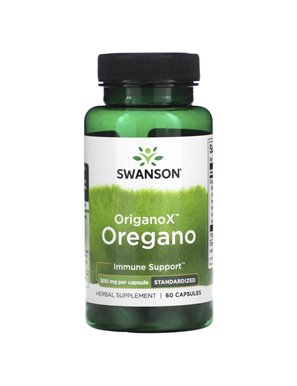 Swanson, OriganoX, Oregano, 500 mg, 60 Kapseln Swanson, OriganoX, Oregano, 500 mg, 60 Kapseln