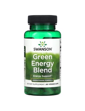 Swanson Green Energy Blend 60 Veggie Capsules Swanson Green Energy Blend 60 Veggie Capsules