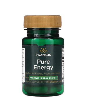 Swanson, Pure Energy, 14 vegetarische Kapseln Swanson, Pure Energy, 14 vegetarische Kapseln