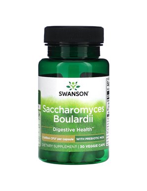 Swanson, Saccharomyces Boulardii mit präbiotischem MOS, 5 Milliarden KBE, 30 vegetarische Kapseln Swanson, Saccharomyces Boulardii mit präbiotischem MOS, 5 Milliarden KBE, 30 vegetarische Kapseln