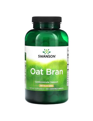 Swanson, Oatmeal, 850 mg, 250 chewable tablets Swanson, Oatmeal, 850 mg, 250 chewable tablets