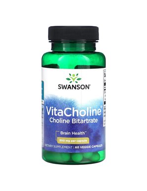Swanson, VitaCholina Cholsäure, 300 mg, 60 vegetarische Kapseln Swanson, VitaCholina Cholsäure, 300 mg, 60 vegetarische Kapseln