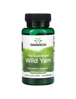 Swanson, Full Spectrum, Wild Yam, 400 mg, 60 Capsules Swanson, Full Spectrum, Wild Yam, 400 mg, 60 Capsules