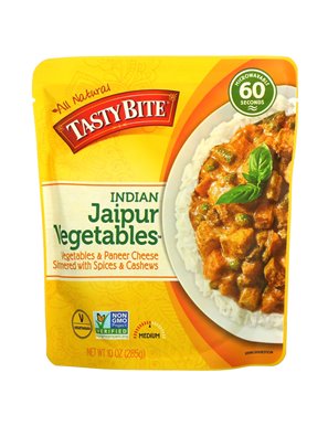 Tasty Bite, Indyjskie Warzywa Jaipur, Średni, 10 uncji (285 g)