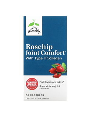 Terry Naturally, Rosehip Joint Comfort, 60 Capsules Terry Naturally, Rosehip Joint Comfort, 60 Capsules