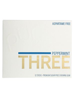 The PUR Company, Mint Three, zuckerfrei, 12 Sticks