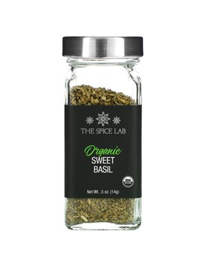 Travelers Desert, Organic Sweet Basil, 0.5 oz (14 g) Travelers Desert, Organic Sweet Basil, 0.5 oz (14 g)