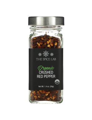 The Spice Lab, Organiczny Posiekany Pieprz Czerwony, 1.4 uncji (39 g)