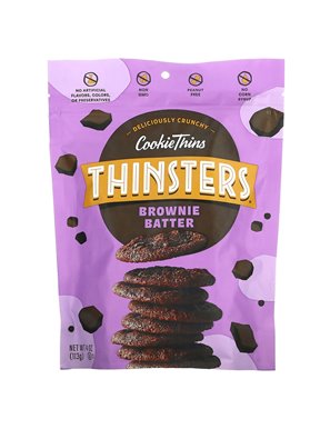 Thinsters, Thinsters, Cookie Thins, Brownie-Teig, 4 oz (113 g)